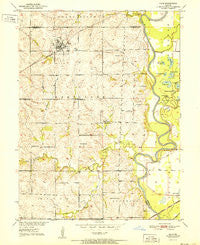 Hale Missouri Historical topographic map, 1:24000 scale, 7.5 X 7.5 Minute, Year 1951