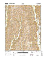 Half Rock Missouri Current topographic map, 1:24000 scale, 7.5 X 7.5 Minute, Year 2014