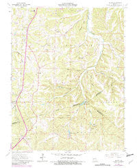 Halifax Missouri Historical topographic map, 1:24000 scale, 7.5 X 7.5 Minute, Year 1964
