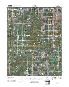 Hallsville Missouri Historical topographic map, 1:24000 scale, 7.5 X 7.5 Minute, Year 2012