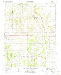Halltown NE Missouri Historical topographic map, 1:24000 scale, 7.5 X 7.5 Minute, Year 1969