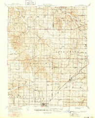 Halltown Missouri Historical topographic map, 1:62500 scale, 15 X 15 Minute, Year 1919