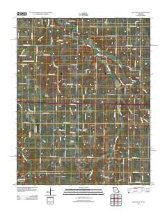 Halltown NE Missouri Historical topographic map, 1:24000 scale, 7.5 X 7.5 Minute, Year 2011
