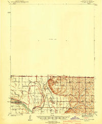 Hamburg Iowa Historical topographic map, 1:62500 scale, 15 X 15 Minute, Year 1941