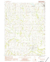 Hamilton West Missouri Historical topographic map, 1:24000 scale, 7.5 X 7.5 Minute, Year 1984