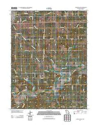 Hamilton East Missouri Historical topographic map, 1:24000 scale, 7.5 X 7.5 Minute, Year 2012