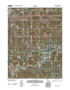Hamilton East Missouri Historical topographic map, 1:24000 scale, 7.5 X 7.5 Minute, Year 2012