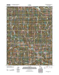 Hamilton West Missouri Historical topographic map, 1:24000 scale, 7.5 X 7.5 Minute, Year 2012