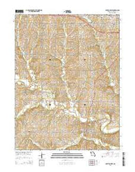 Hamilton West Missouri Current topographic map, 1:24000 scale, 7.5 X 7.5 Minute, Year 2014