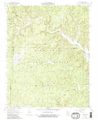 Handy Missouri Historical topographic map, 1:24000 scale, 7.5 X 7.5 Minute, Year 1968