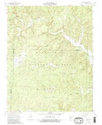 Handy Missouri Historical topographic map, 1:24000 scale, 7.5 X 7.5 Minute, Year 1968