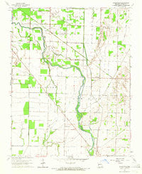 Hanleyville Missouri Historical topographic map, 1:24000 scale, 7.5 X 7.5 Minute, Year 1963