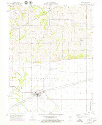 Hardin Missouri Historical topographic map, 1:24000 scale, 7.5 X 7.5 Minute, Year 1957