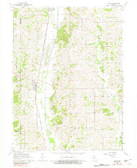 Harris Missouri Historical topographic map, 1:24000 scale, 7.5 X 7.5 Minute, Year 1964