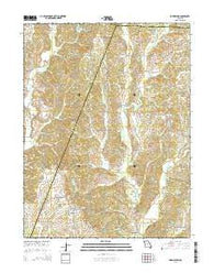 Harrisburg Missouri Current topographic map, 1:24000 scale, 7.5 X 7.5 Minute, Year 2014