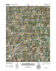 Harrisonville Missouri Historical topographic map, 1:24000 scale, 7.5 X 7.5 Minute, Year 2011