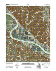 Hartsburg Missouri Historical topographic map, 1:24000 scale, 7.5 X 7.5 Minute, Year 2012