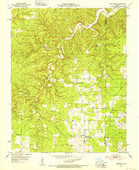 Hartshorn Missouri Historical topographic map, 1:24000 scale, 7.5 X 7.5 Minute, Year 1951