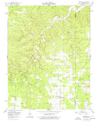 Hartshorn Missouri Historical topographic map, 1:24000 scale, 7.5 X 7.5 Minute, Year 1951