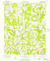 Hartville Missouri Historical topographic map, 1:24000 scale, 7.5 X 7.5 Minute, Year 1956