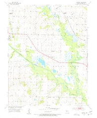 Hartwell Missouri Historical topographic map, 1:24000 scale, 7.5 X 7.5 Minute, Year 1953
