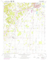 Harviell Missouri Historical topographic map, 1:24000 scale, 7.5 X 7.5 Minute, Year 1964