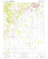 Harviell Missouri Historical topographic map, 1:24000 scale, 7.5 X 7.5 Minute, Year 1964