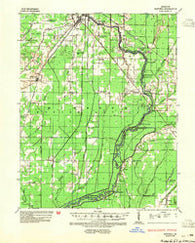 Harviell Missouri Historical topographic map, 1:62500 scale, 15 X 15 Minute, Year 1935