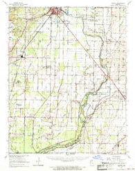 Harviell Missouri Historical topographic map, 1:62500 scale, 15 X 15 Minute, Year 1964