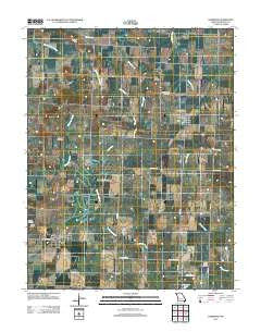 Harwood Missouri Historical topographic map, 1:24000 scale, 7.5 X 7.5 Minute, Year 2011