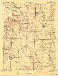 Harwood Missouri Historical topographic map, 1:24000 scale, 7.5 X 7.5 Minute, Year 1941