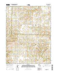 Hatton Missouri Current topographic map, 1:24000 scale, 7.5 X 7.5 Minute, Year 2014