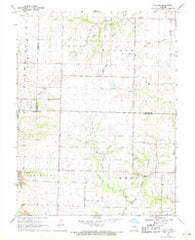 Hatton Missouri Historical topographic map, 1:24000 scale, 7.5 X 7.5 Minute, Year 1969