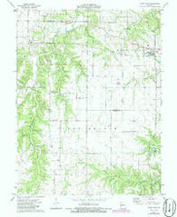 Hawk Point Missouri Historical topographic map, 1:24000 scale, 7.5 X 7.5 Minute, Year 1973