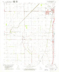 Hayti Heights Missouri Historical topographic map, 1:24000 scale, 7.5 X 7.5 Minute, Year 1978