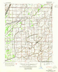 Hayti Missouri Historical topographic map, 1:62500 scale, 15 X 15 Minute, Year 1940