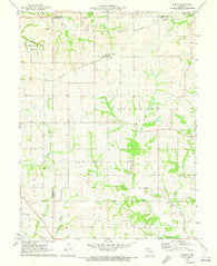 Hemple Missouri Historical topographic map, 1:24000 scale, 7.5 X 7.5 Minute, Year 1971