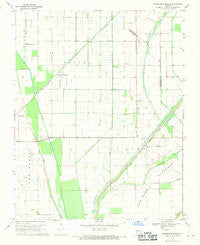 Henderson Mound Missouri Historical topographic map, 1:24000 scale, 7.5 X 7.5 Minute, Year 1969