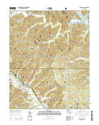 Hendrickson Missouri Current topographic map, 1:24000 scale, 7.5 X 7.5 Minute, Year 2015