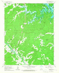 Hendrickson Missouri Historical topographic map, 1:24000 scale, 7.5 X 7.5 Minute, Year 1966