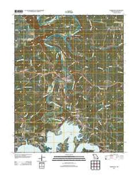Hermitage Missouri Historical topographic map, 1:24000 scale, 7.5 X 7.5 Minute, Year 2011