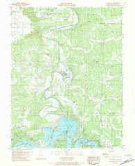 Hermitage Missouri Historical topographic map, 1:24000 scale, 7.5 X 7.5 Minute, Year 1982