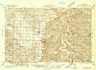 Hermitage Missouri Historical topographic map, 1:48000 scale, 15 X 15 Minute, Year 1937