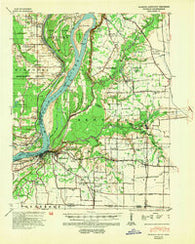 Hickman Kentucky Historical topographic map, 1:62500 scale, 15 X 15 Minute, Year 1939