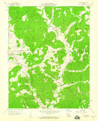 Higdon Missouri Historical topographic map, 1:24000 scale, 7.5 X 7.5 Minute, Year 1959