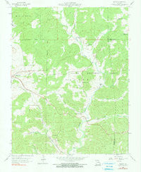 Higdon Missouri Historical topographic map, 1:24000 scale, 7.5 X 7.5 Minute, Year 1959