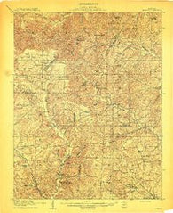 Higdon Missouri Historical topographic map, 1:62500 scale, 15 X 15 Minute, Year 1910