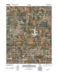 Higginsville Missouri Historical topographic map, 1:24000 scale, 7.5 X 7.5 Minute, Year 2012