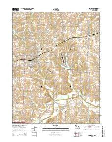 Higginsville Missouri Current topographic map, 1:24000 scale, 7.5 X 7.5 Minute, Year 2015