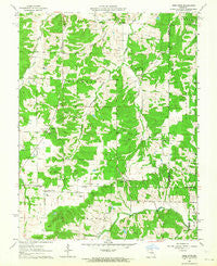 High Gate Missouri Historical topographic map, 1:24000 scale, 7.5 X 7.5 Minute, Year 1962